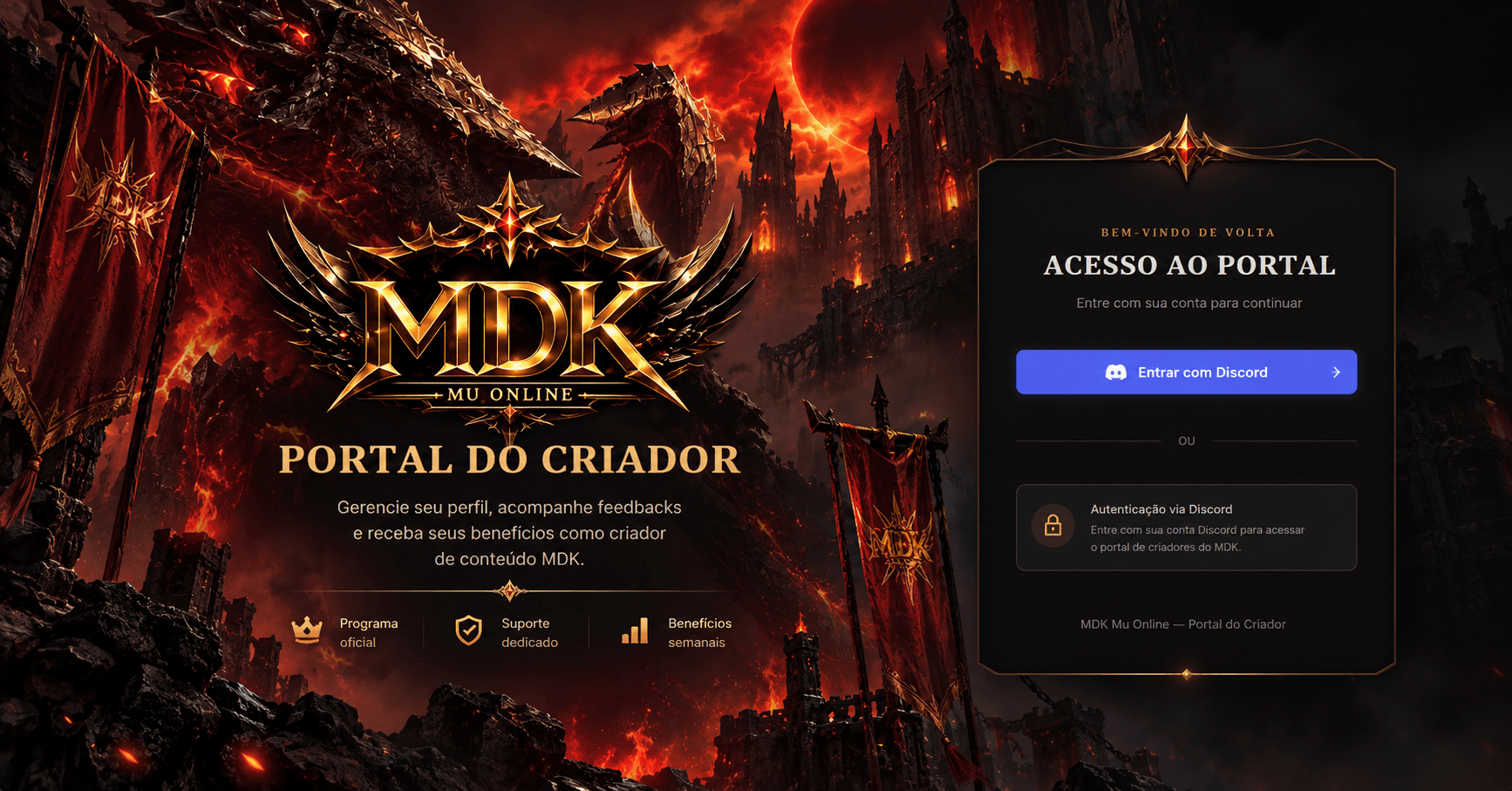 MDK Portal do Criador